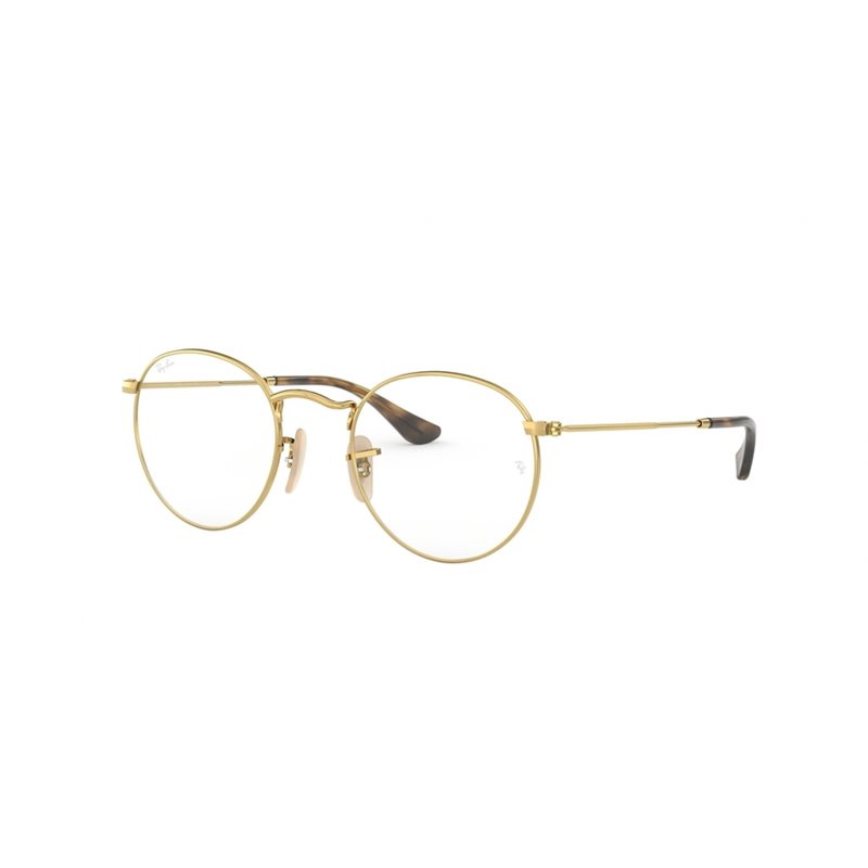 rayban round metal misure