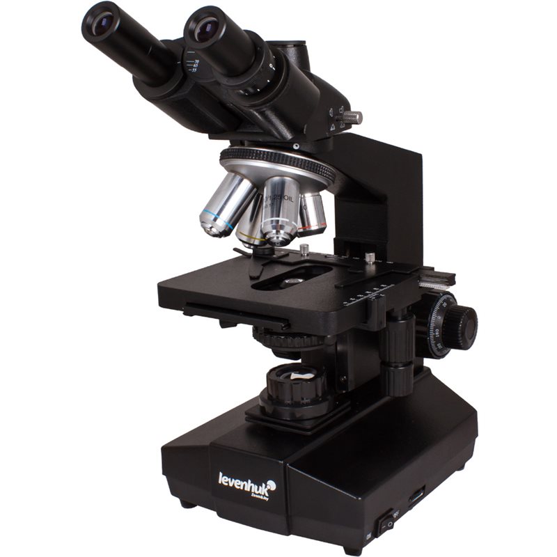 Microscopio trinoculare biologico Levenhuk 870T Microscopio trinoculare biologico Levenhuk 870T