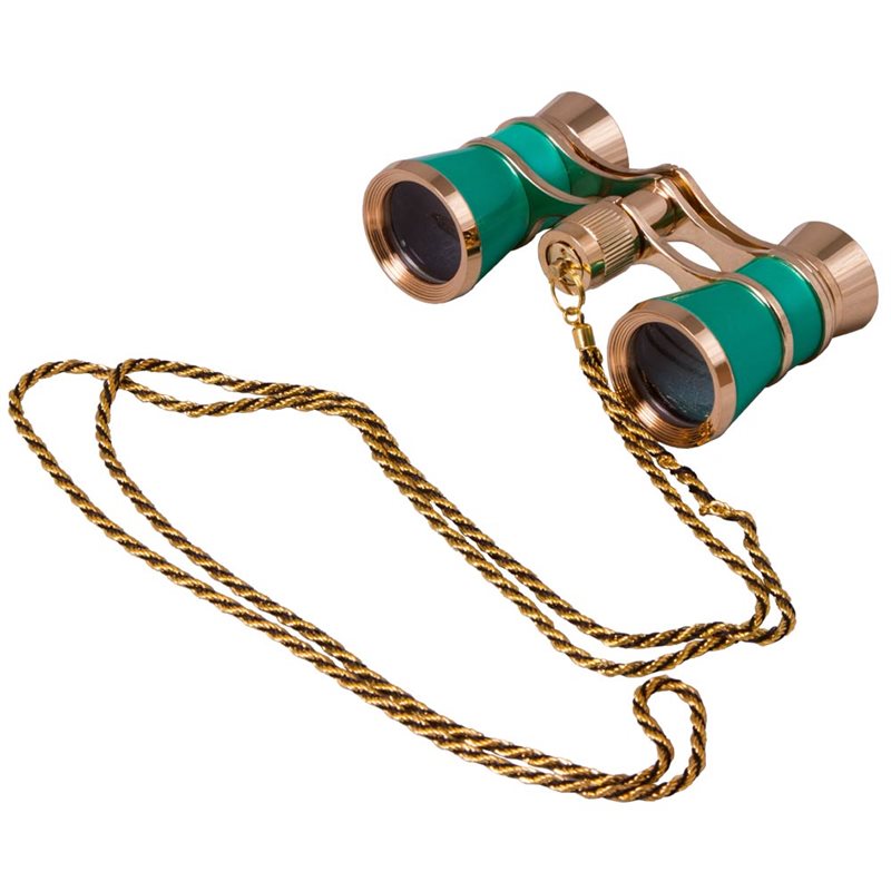 Binocolo da teatro Levenhuk Broadway 325C (verde limetta, con cordoncino da collo) Binocolo da teatro Levenhuk Broadway 325C (verde limetta, con cordoncino da collo)